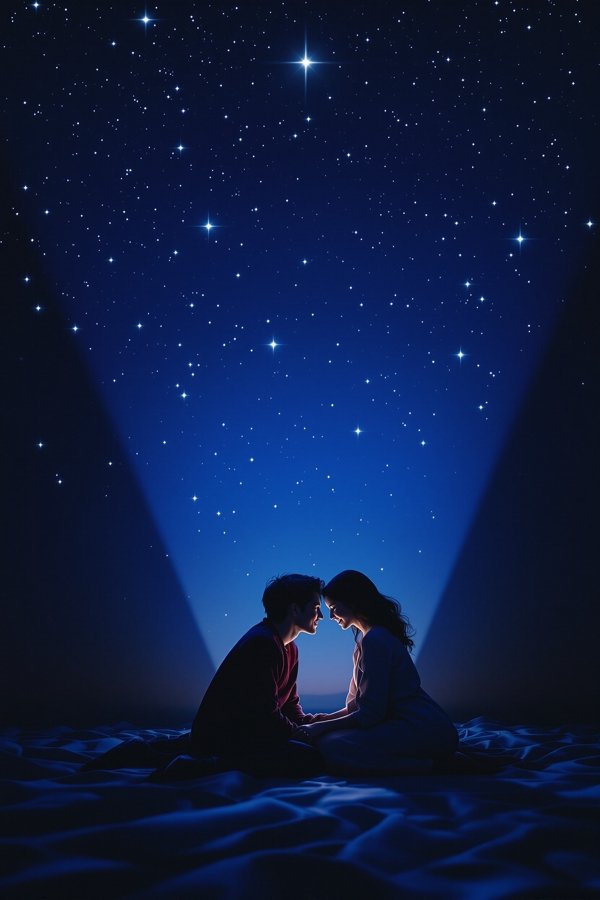 星空下不说再见爱情电影海报